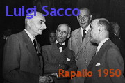Sacco alla conferenza di Rapallo