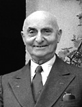Luigi Sacco a Roma nel 1955